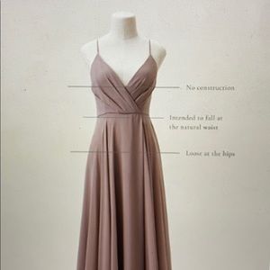 BHLDN Eva Dress Violet Gray size Small NEVER WORN